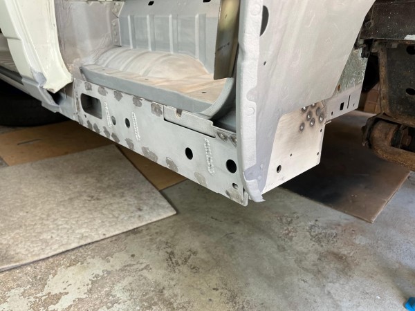 VW T4 Verstärkungsblech Innenschweller Beifahrerseite - Nachbau kein Originalteil