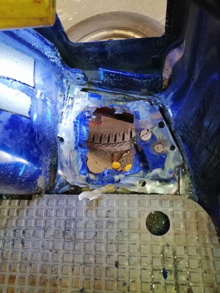 VW T4 Klimablech hinten rechts - Nachbau kein Originalteil