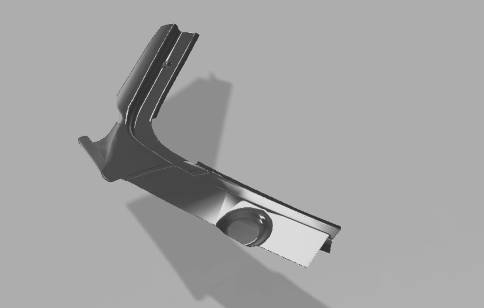 VW-T4-Scheibenrahmen-Reparaturblech