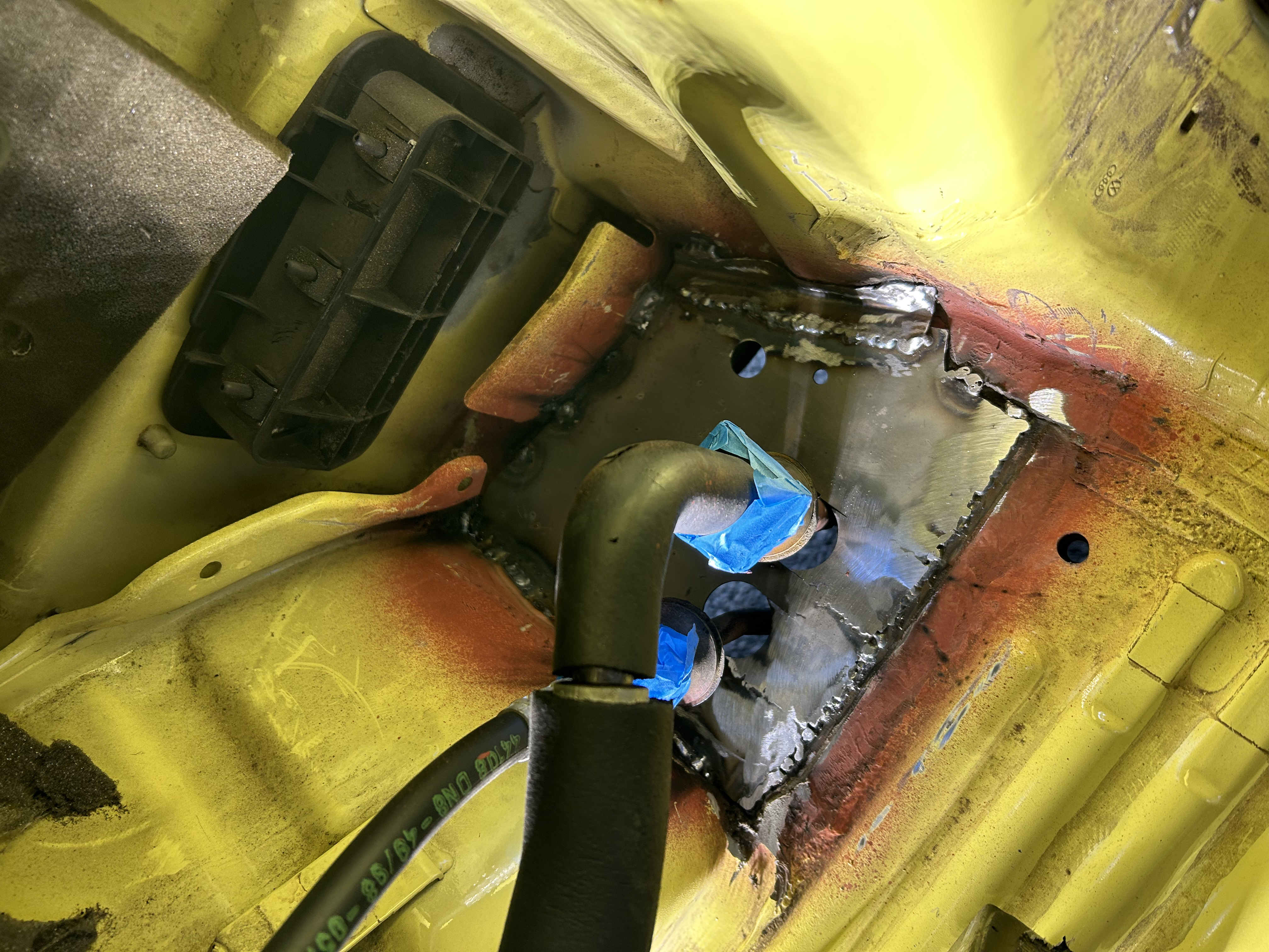 VW T4 Klimablech hinten rechts - Nachbau kein Originalteil