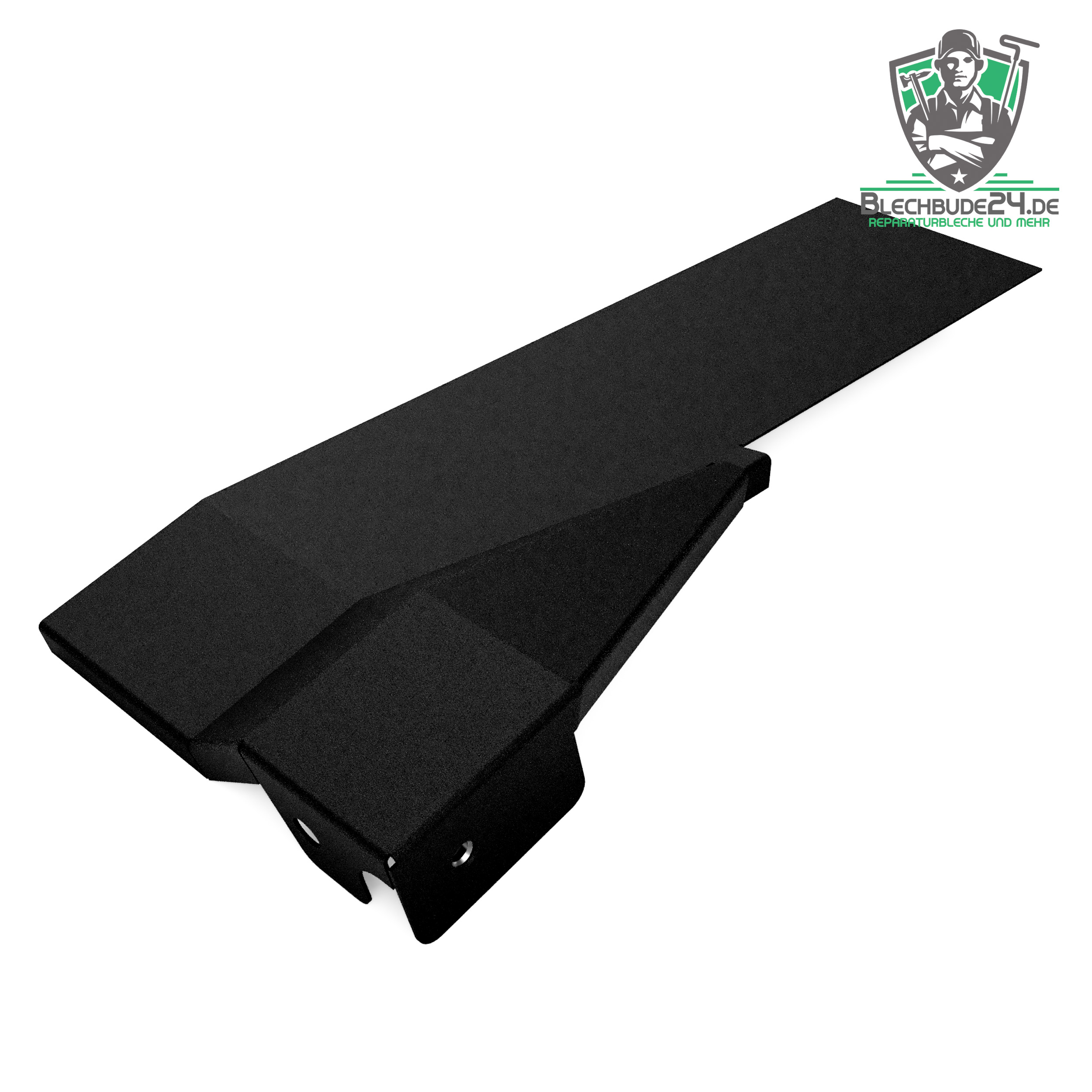 VW T4 Stoßstangenhalter Reparaturblech für Hinterachse links Endspitze D Säule- Nachbau kein Originalteil