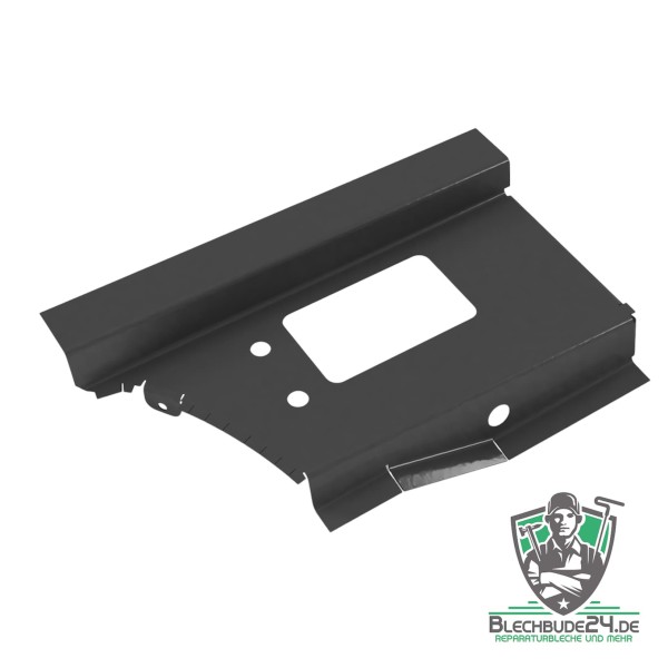 VW T4 Zwangsentlüftung, Aufnahme Stoßstange hinten, Reparaturblech links- Nachbau kein Originalteil