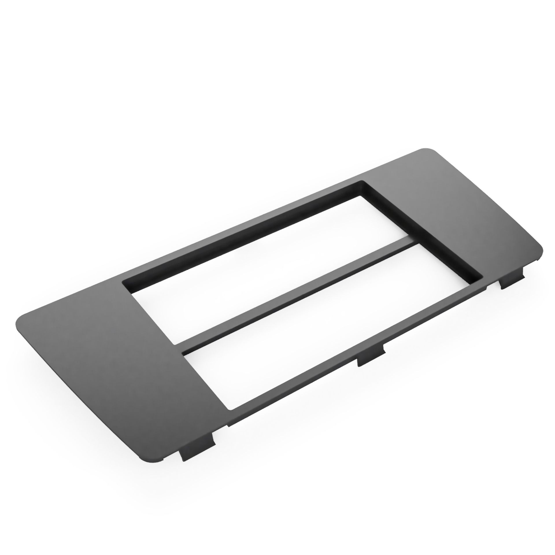 VW T4 Blende Ablagefach für 2-DIN-Fach – Große Mittelkonsole - Nachbau