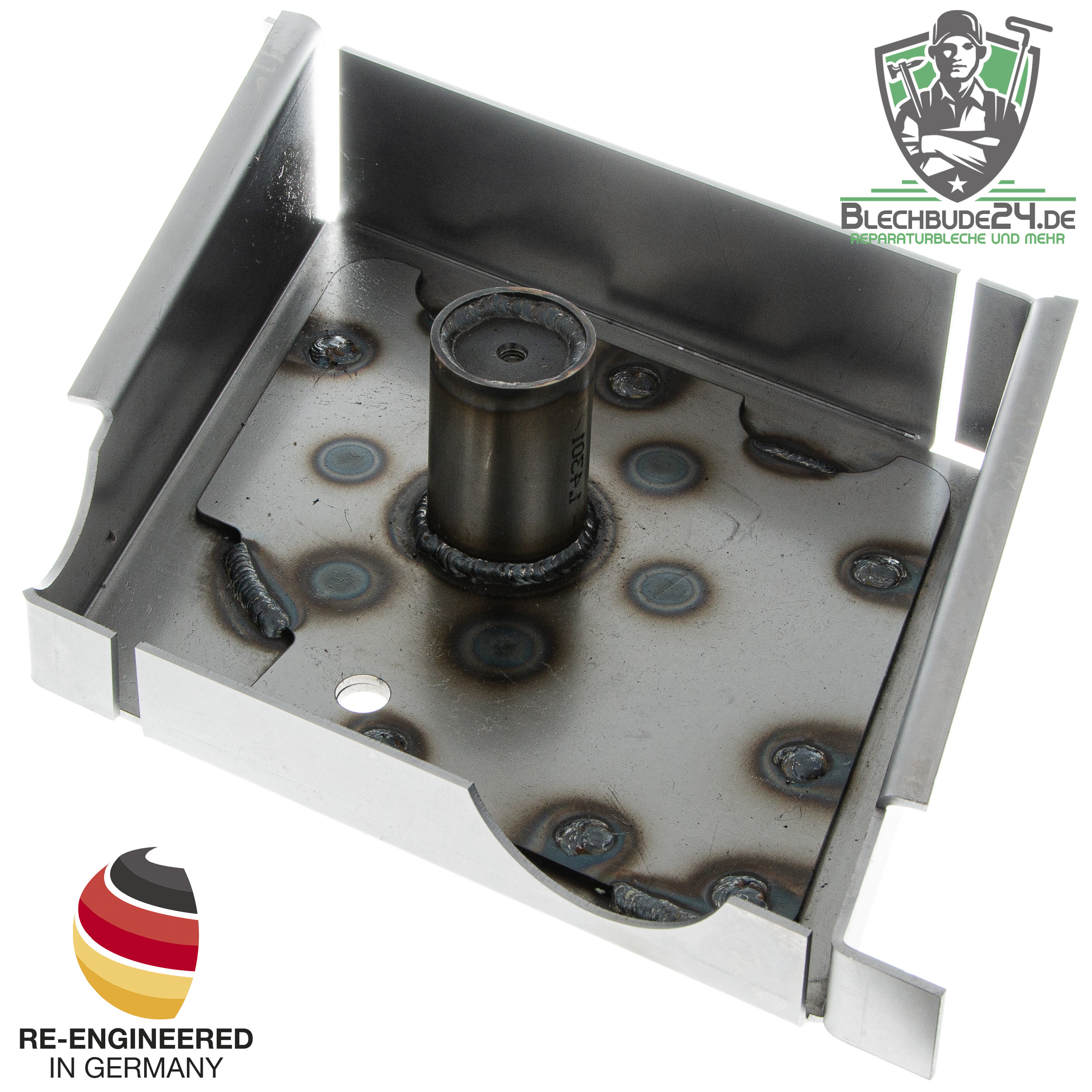 20230208-_DSC7193-2 VW T4 Federaufnahme Federteller rechts unbeschichtet - Nachbau kein Originalteil