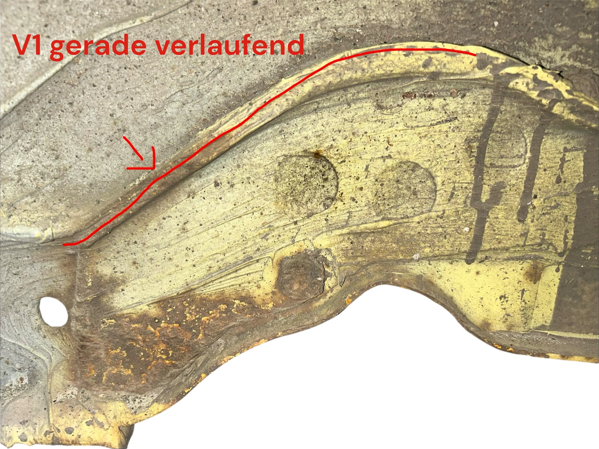 VW T4 1 Paar Verstärkungsbleche Stoßdämpfer hinten als Set links und rechts Version 1 (gerade) - Nachbau kein Originalteil